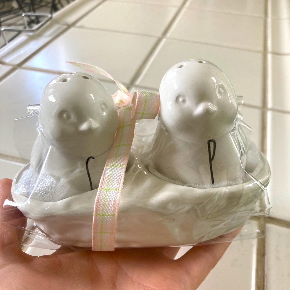 Rae dunn birds salt and pepper shakers NWT
